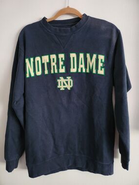 Champs Notre Dame University Sweatshirt Navy Size XS
